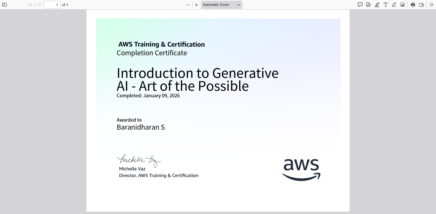 AWS Cloud Foundations