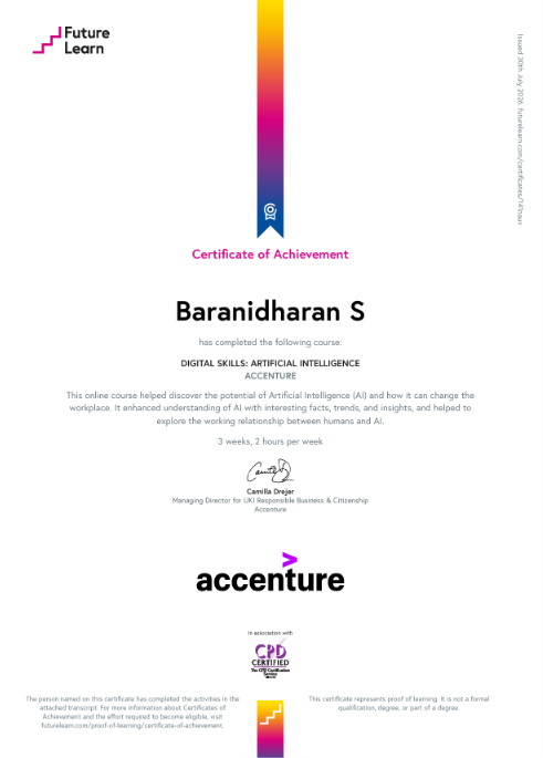 Accenture Digital Skills AI